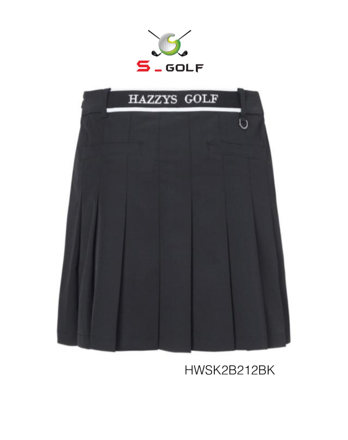 Váy nữ Hazzys HWSK2B212BK