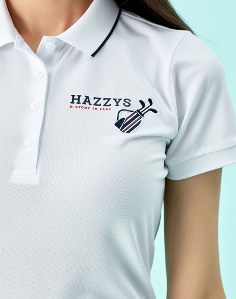 Áo nữ Hazzys HWTS1B914WT